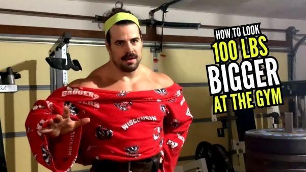 How To Look 100 lbs Bigger At The Gym INSTANTLY