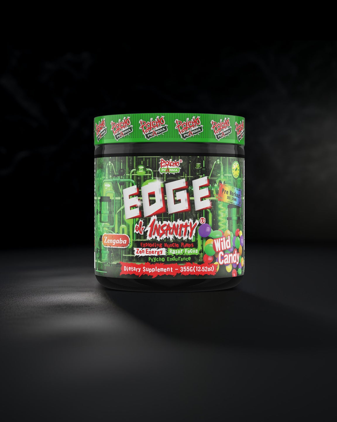 Edge of Insanity High Stimulant PreWorkout Psycho Pharma