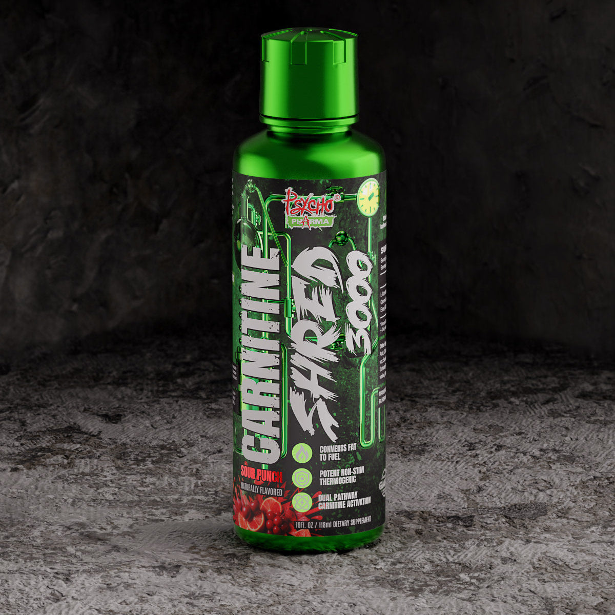 Carnitine SHRED 3000 - www.psychopharma.com