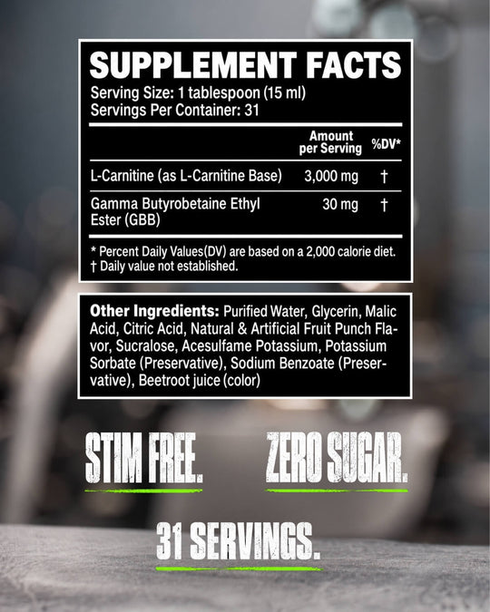 Carnitine SHRED 3000