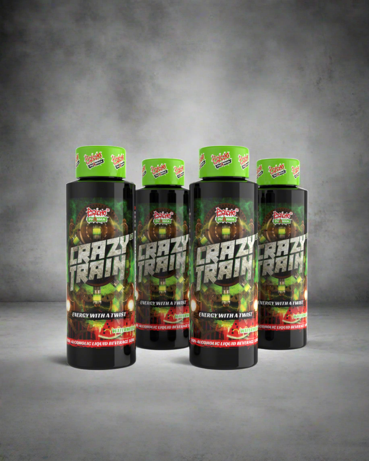 Crazy Train Non-Alcoholic Energy Shot | PsychoPharma – Psycho Pharma