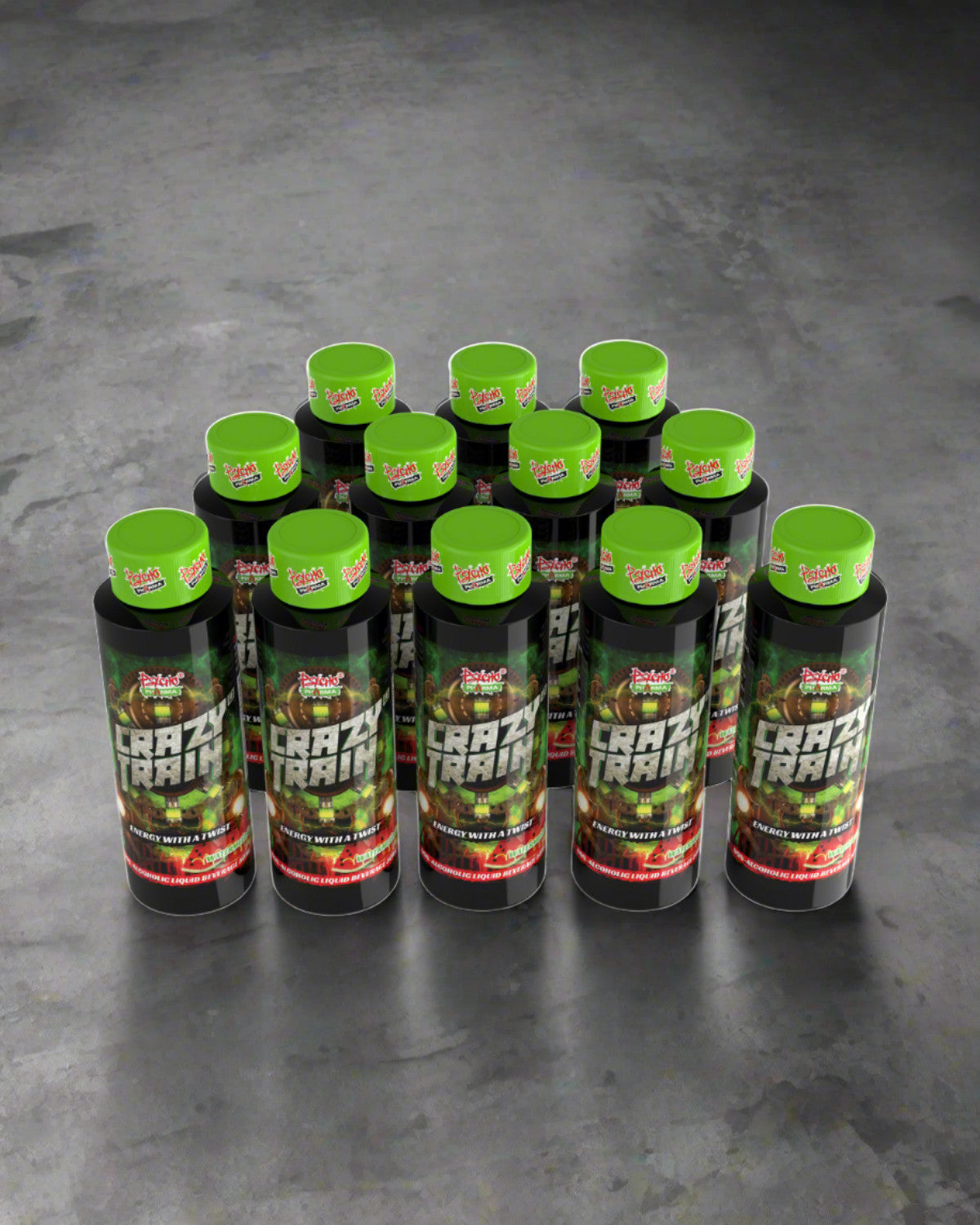 Crazy Train Non-Alcoholic Energy Shot | PsychoPharma – Psycho Pharma