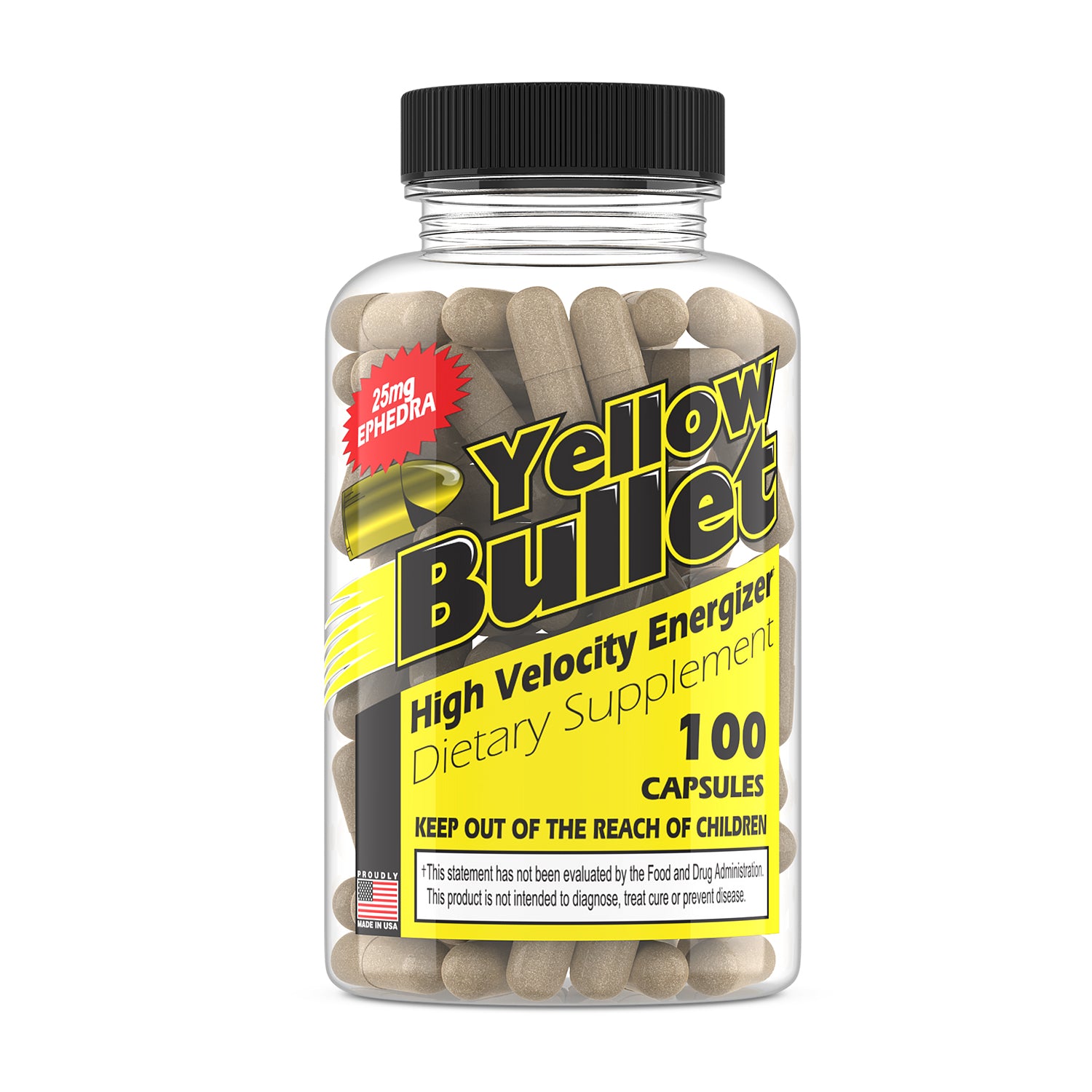 Yellow Bullet - www.psychopharma.com