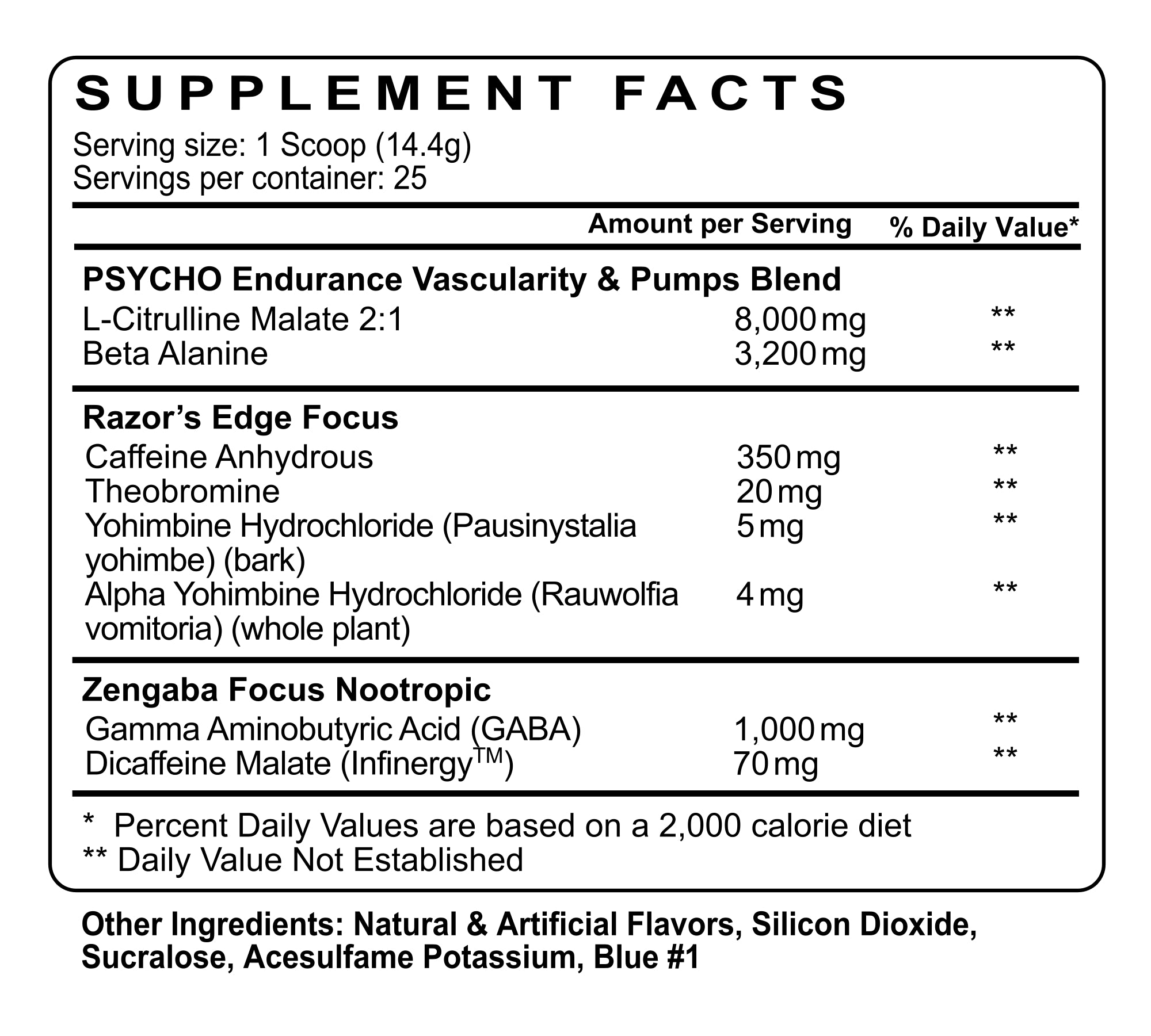 Pumps & Insanity Stack - Psycho Pharma