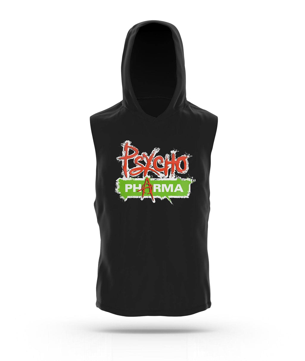 Psycho Pharma Sleeveless Hoodie - Psycho Pharma