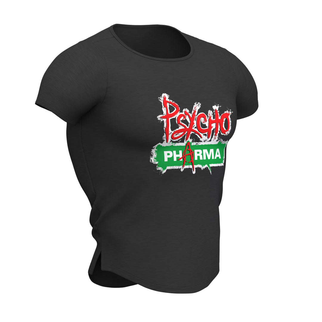 Psycho Pharma Logo Crewneck Tee - Psycho Pharma